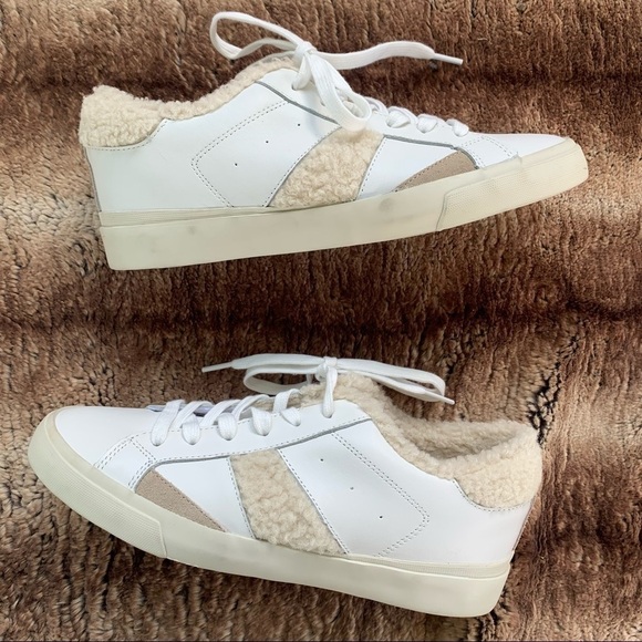 Marc Fisher Mello Lace Up Sherpa Sneaker - Picture 2 of 11